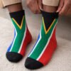 Patriotic novelty crew socks