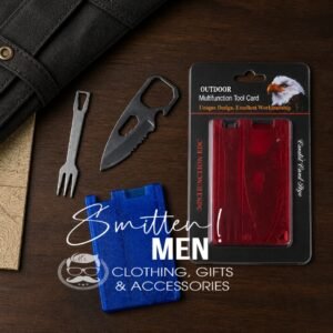 Alternative view of Outdoor Multifunction Tool Card (Fork & Knife set)