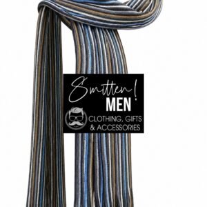 Alternative view of Multi-Stripe Men's Knit Scarf