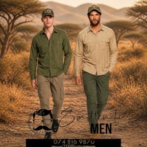 Alternative view of Slim-Fit Cargo Pants - Green
