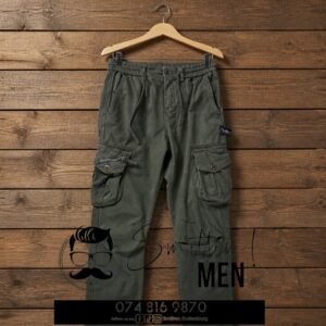 Slim-Fit Cargo Pants - Green