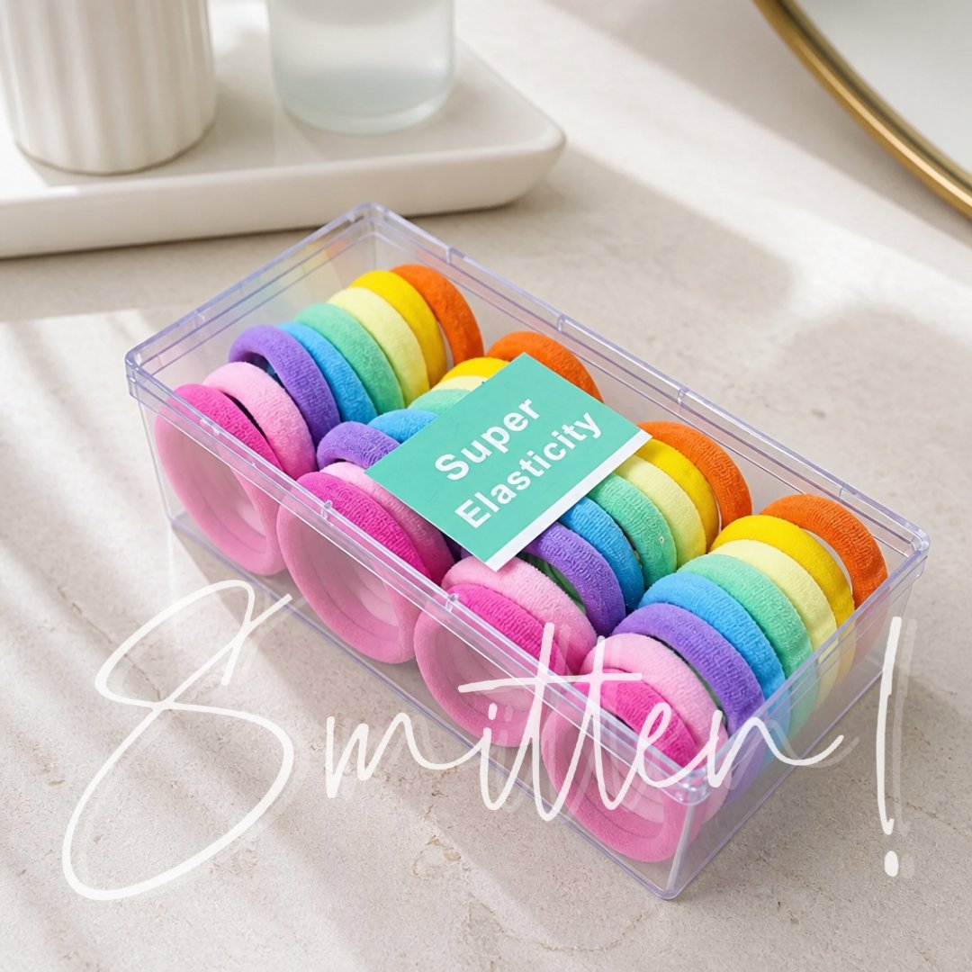 Seamless cotton hair ties - Image 4