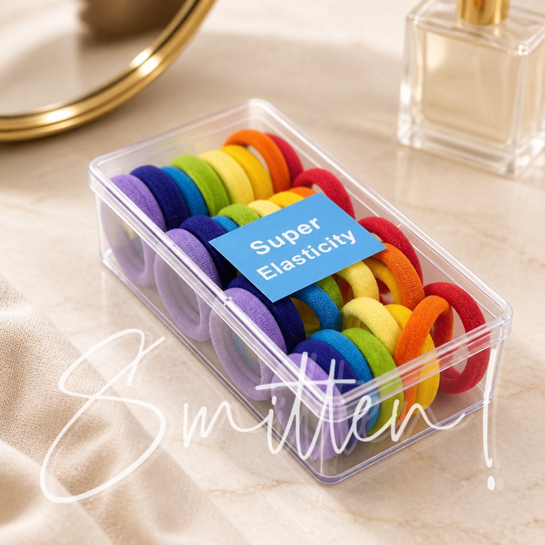 Seamless cotton hair ties - Image 6