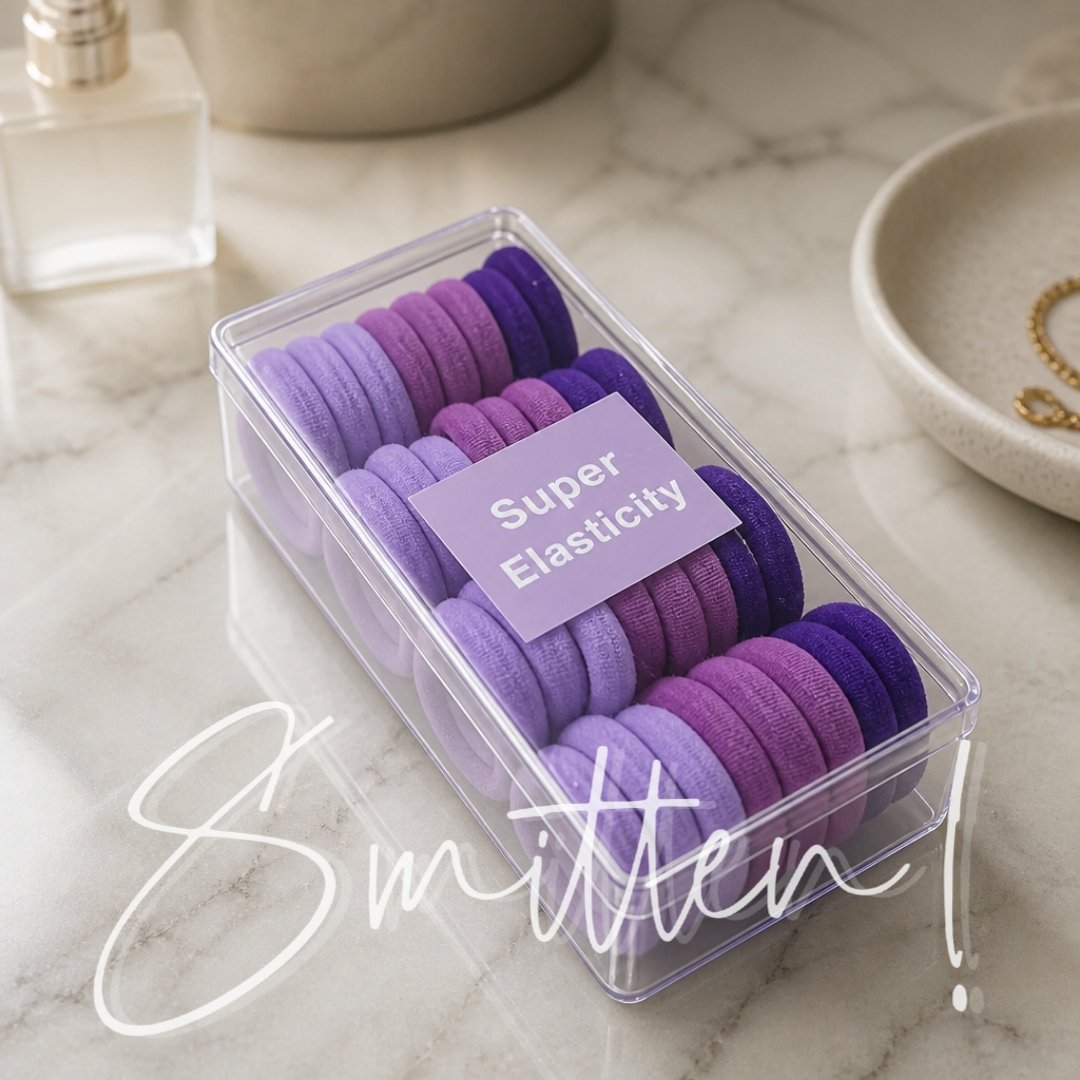 Seamless cotton hair ties - Image 7
