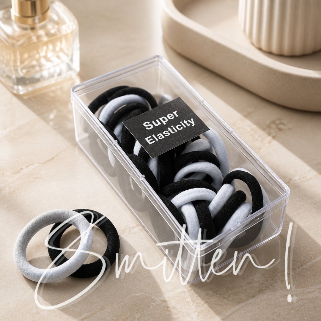 Seamless cotton hair ties - Image 8