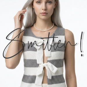 Sleeveless Sweater Vest / Pullover GREY