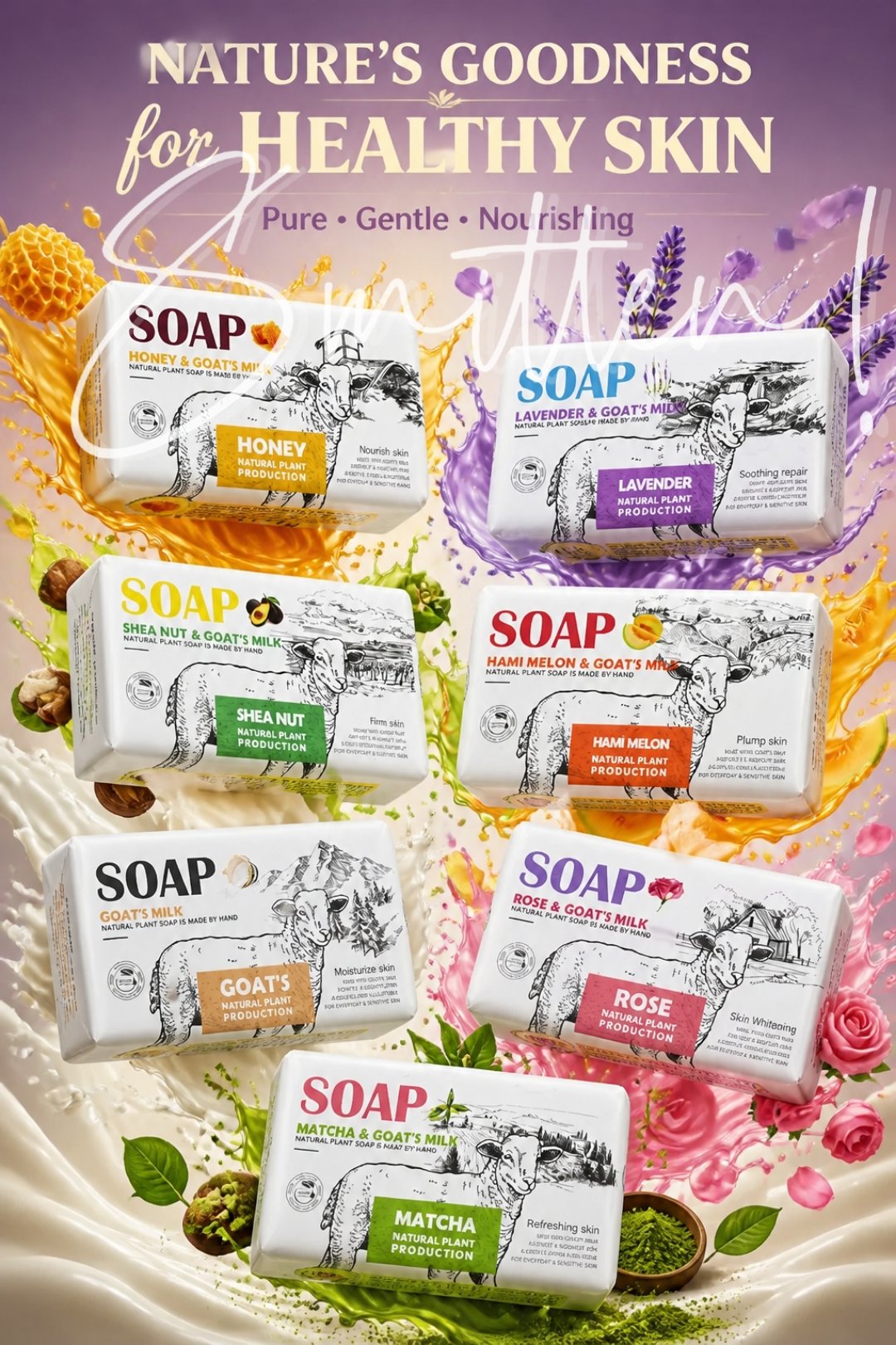 Goat’s Milk Soap Bar series - Image 17