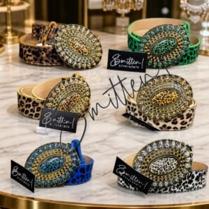 Statement Belts Leopard print