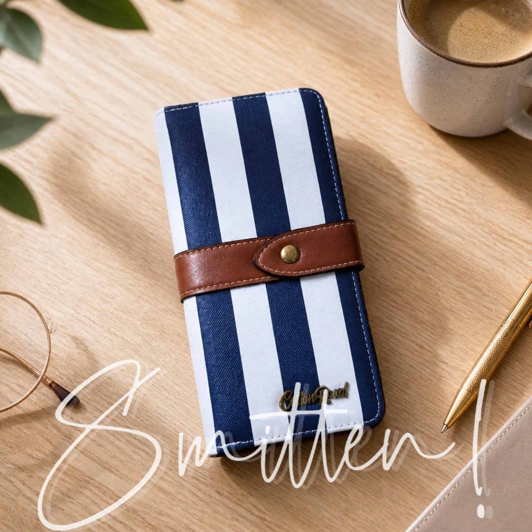 Cotton Road Striped Purse - Large - Image 2