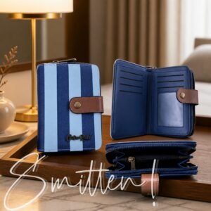 Cotton Road Striped Purse - Small