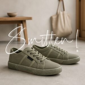 Alternative view of Low-top Sneakers Olive Green