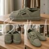 Low-top Sneakers Olive Green