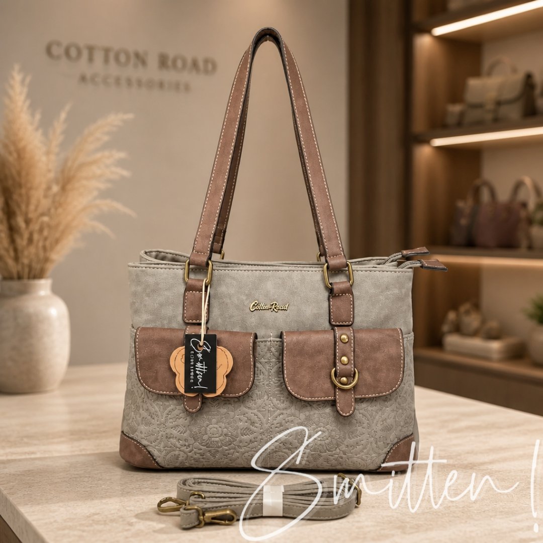 Cotton Road Double-Compartment Handbag - Image 2