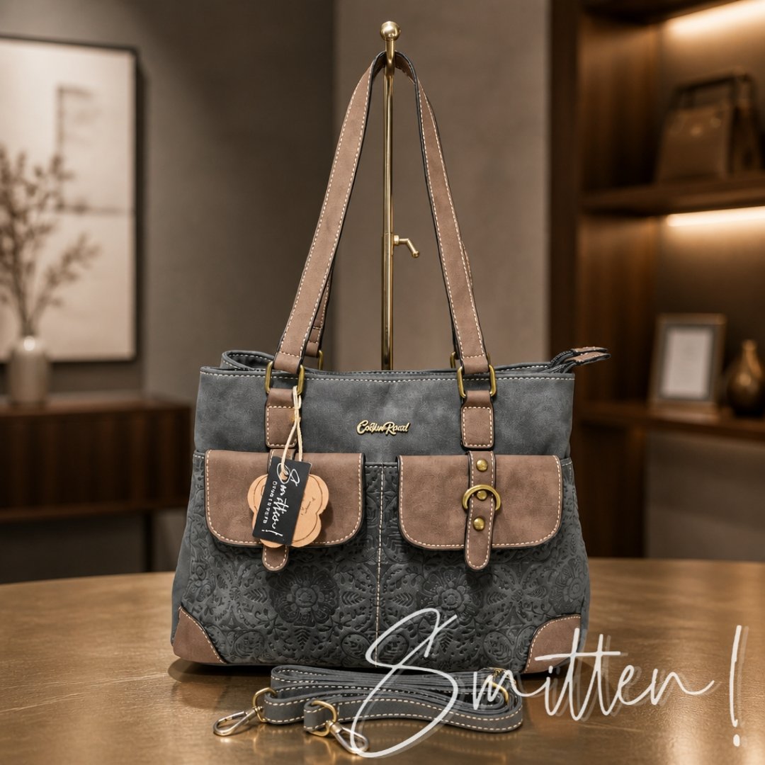 Cotton Road Double-Compartment Handbag - Image 5