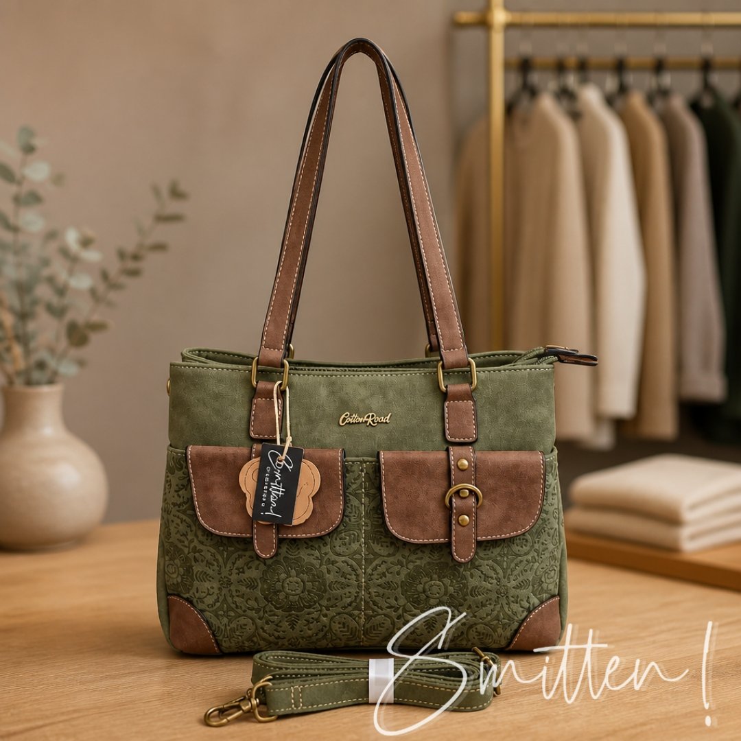 Cotton Road Double-Compartment Handbag - Image 6