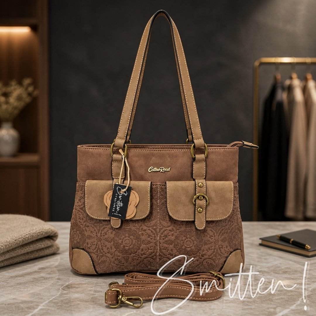 Cotton Road Double-Compartment Handbag - Image 7