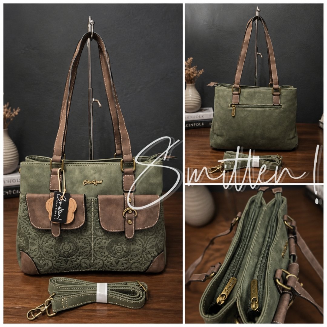 Cotton Road Double-Compartment Handbag - Image 9