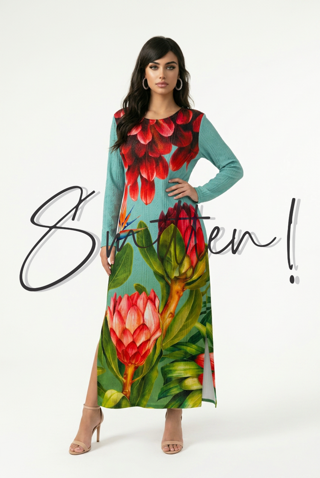 Red King Protea - Turquoise