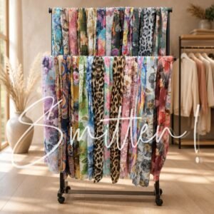 Patterned, Colorful Scarves