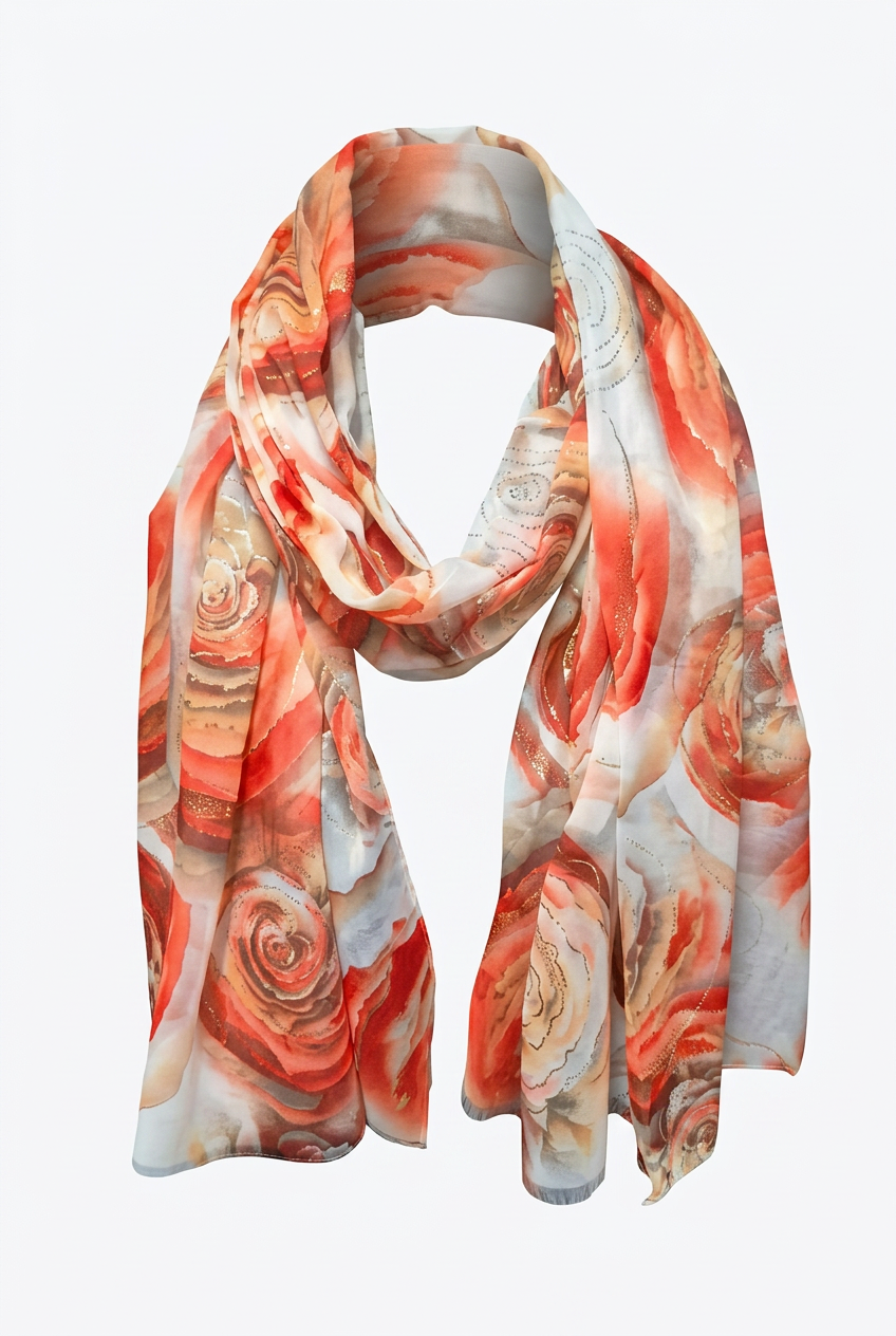Patterned, Colorful Scarves - Image 27