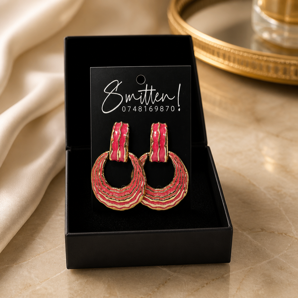 Doorknocker hoop Earrings - Image 2