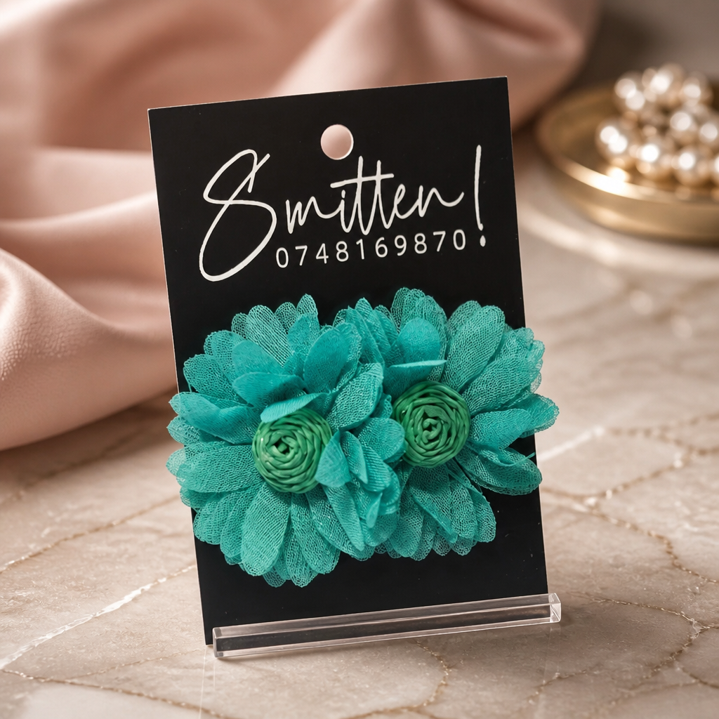 Handmade-style Floral Earrings - Image 5