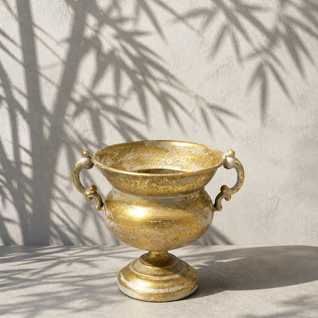 Montrose Gold like Urn Pot