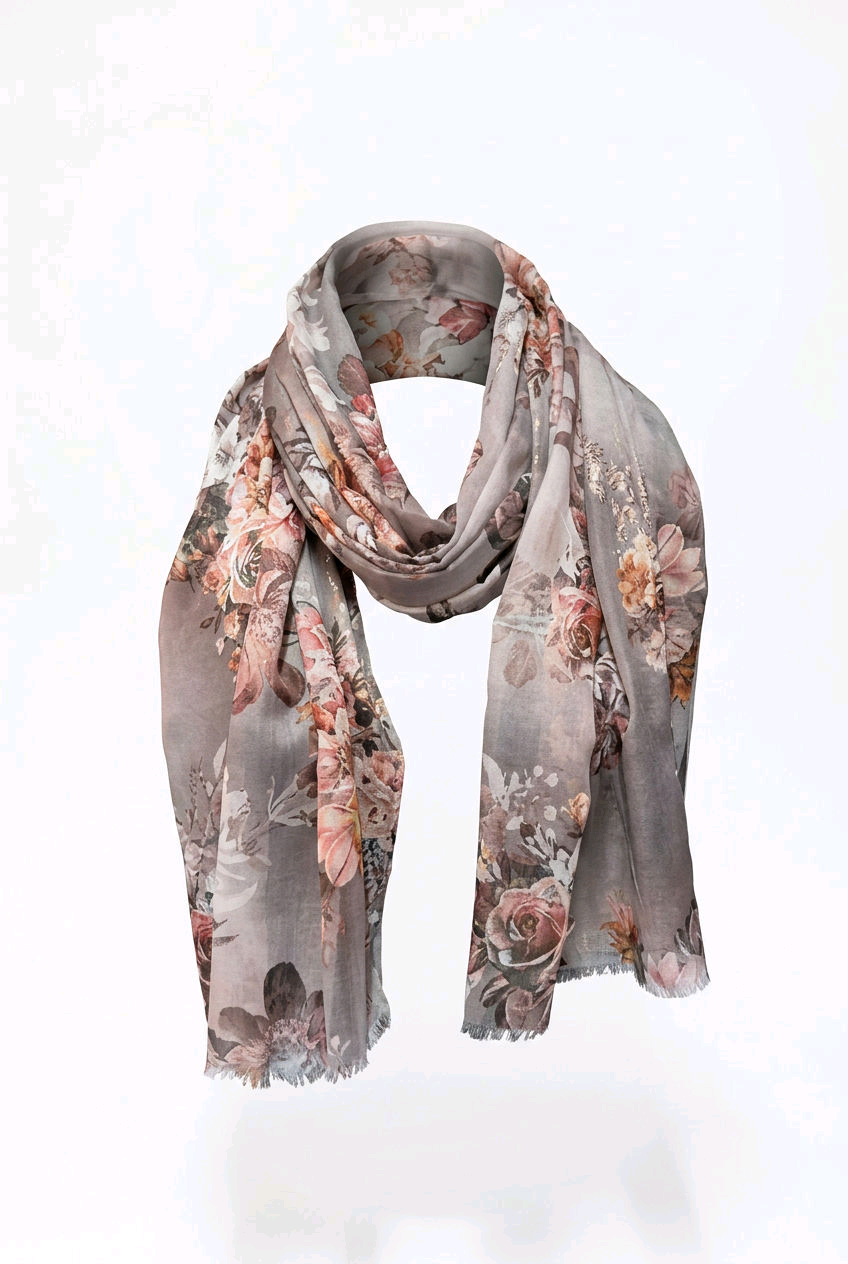 Patterned, Colorful Scarves - Image 2