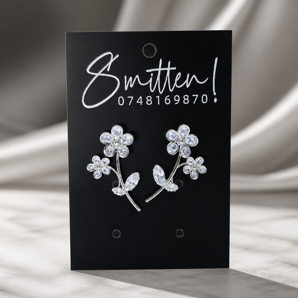 Double-blossom Floral Earring