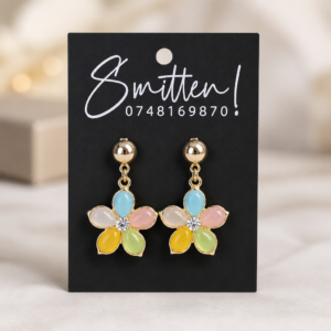 Gold-toned Drop Earrings