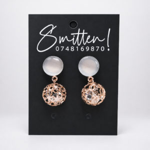Drop Earrings Rose Gold