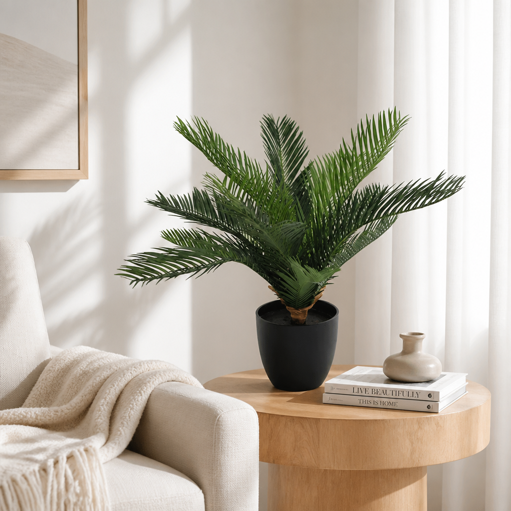 Artificial Sago Palm (Cycad in Pot)