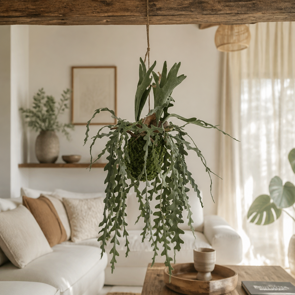 Hanging Staghorn Fern