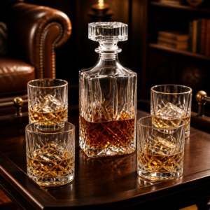 Square Whiskey Decanter