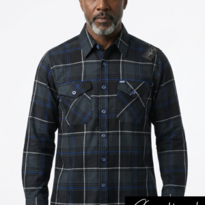 Classic plaid button-down flannel Shirt
