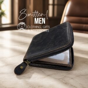 Alternative view of Men's dark Brown Leather Bifold Wallet
