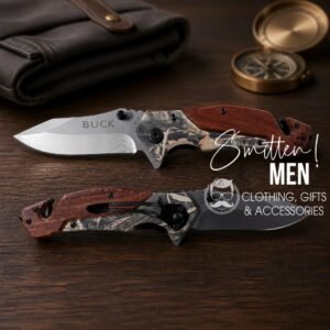 Buck-branded folding pocketknife