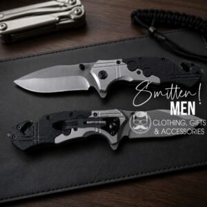 Buck-branded folding pocketknife - Black