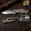 Buck-branded folding pocketknife - Khaki