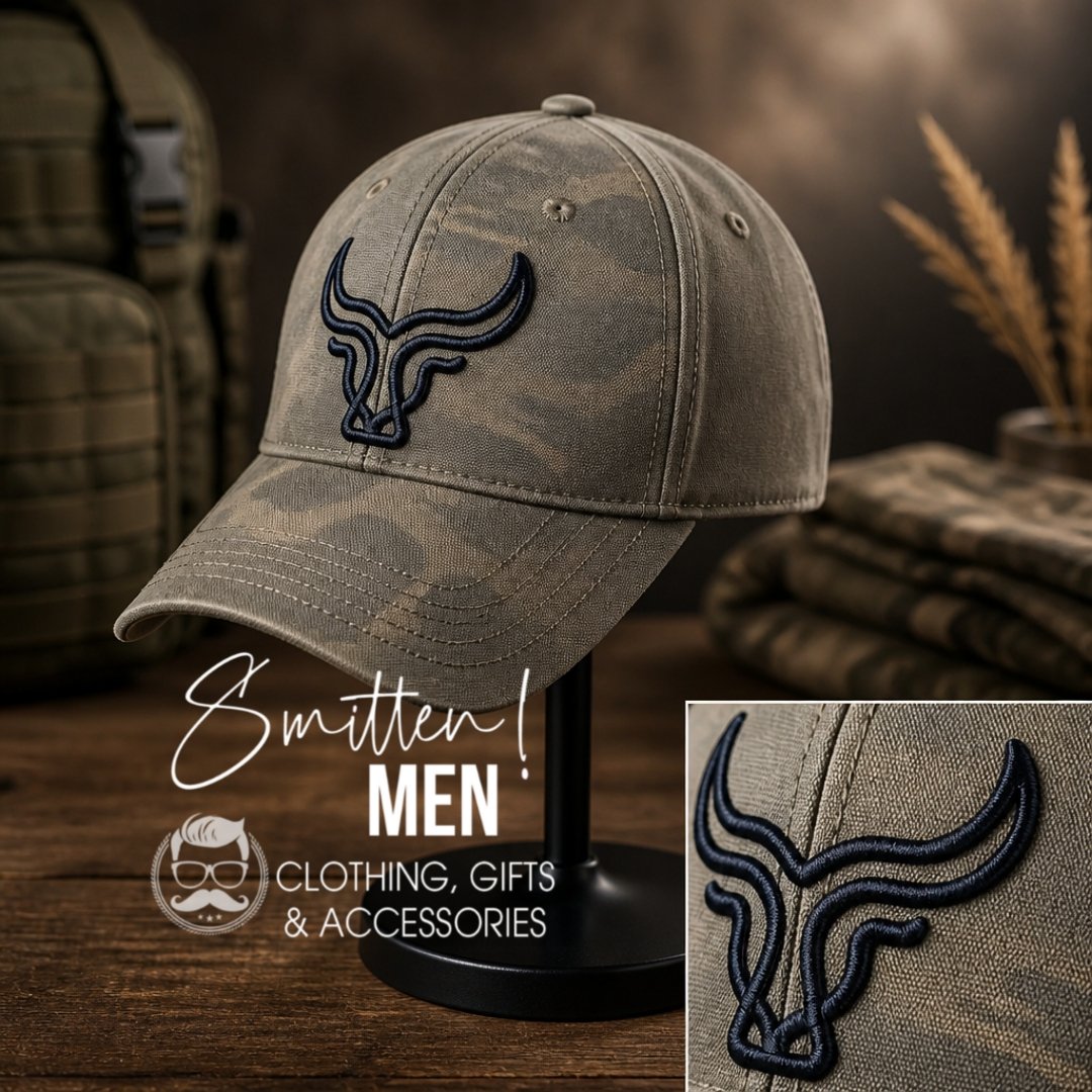 Bos bul 3D Embroidered Bull Cap - Image 2