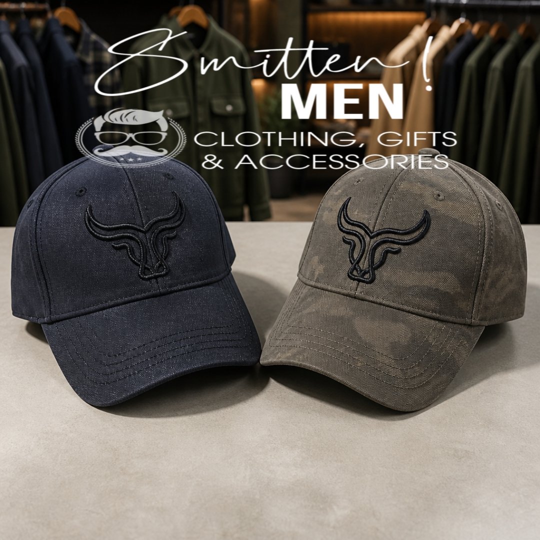 Bos bul 3D Embroidered Bull Cap