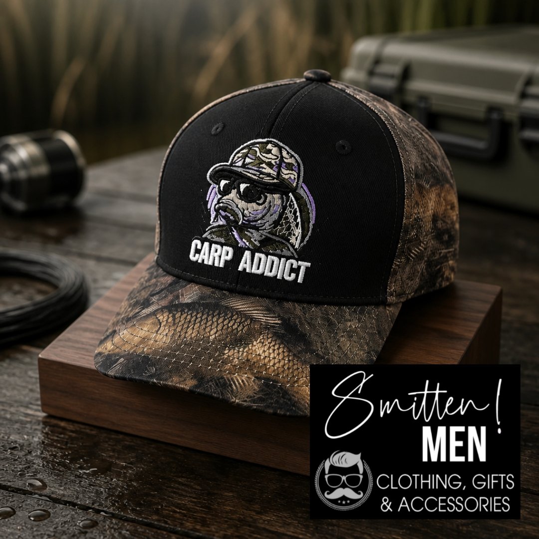 "Carp Addict" Cap - Image 3