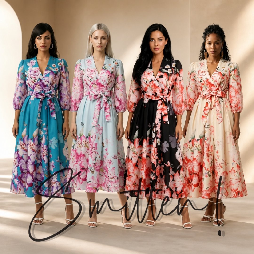 Jaslyn Dress - Turquoise - Image 2