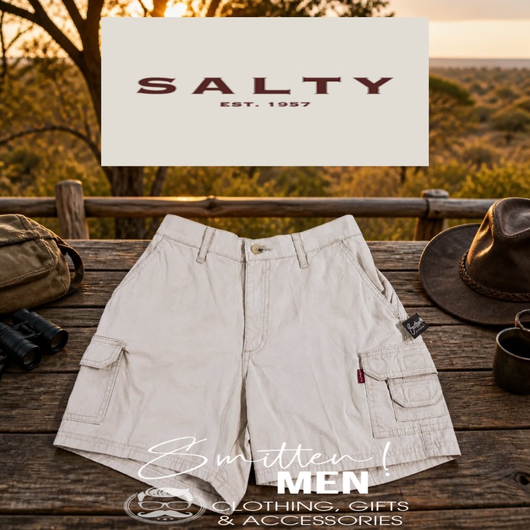Salty Epic Cargo Shorts - Stone