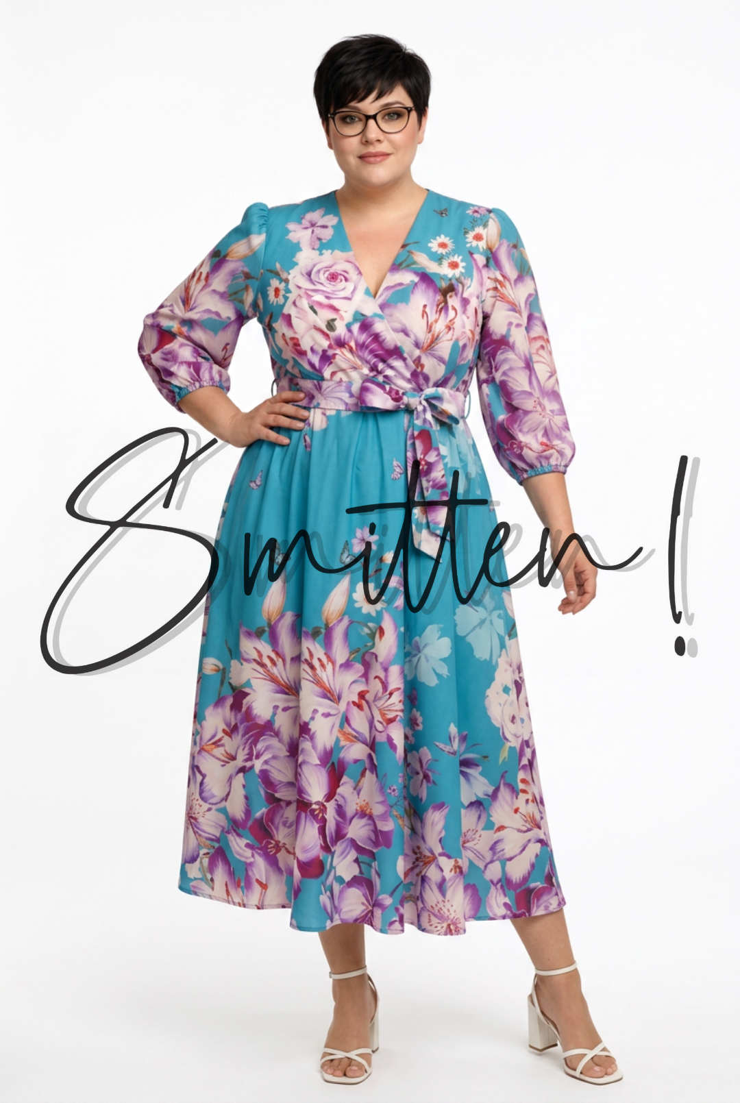 Jaslyn Dress - Turquoise