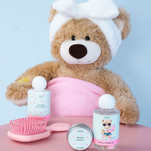 Beary Clean and Shiny" / "Sparkle like Bella" Bath and Body Gift Set - Image 3
