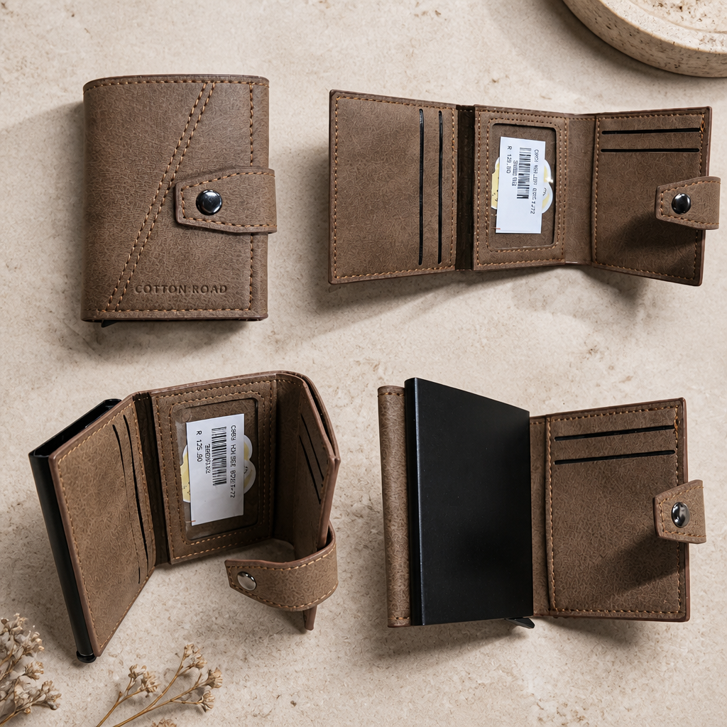 Cotton Road Unisex Compact Wallet / Card Holder - Image 3