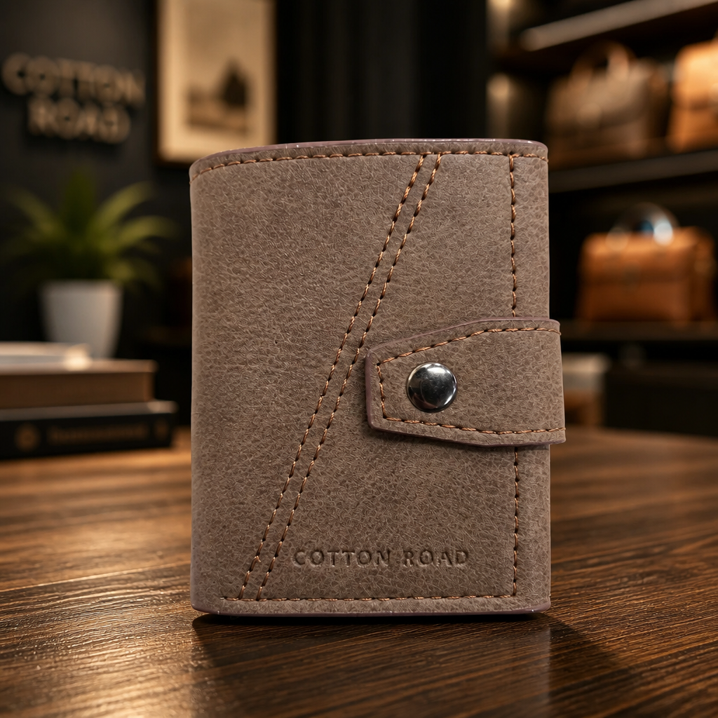 Cotton Road Unisex Compact Wallet / Card Holder - Image 6