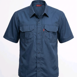 Alternative view of Salty Short Sleeve Bush Shirt - Airforce