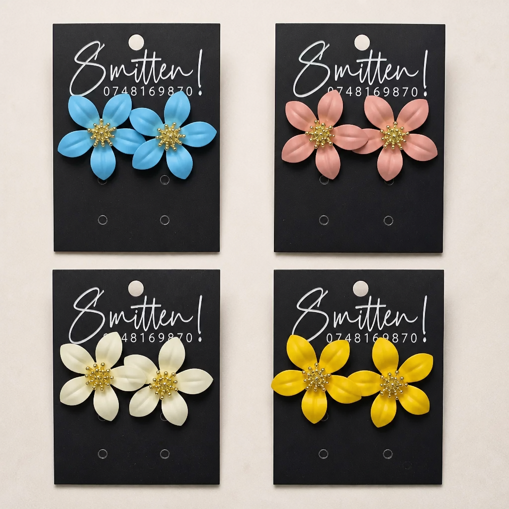 Single-layered Flower Earring